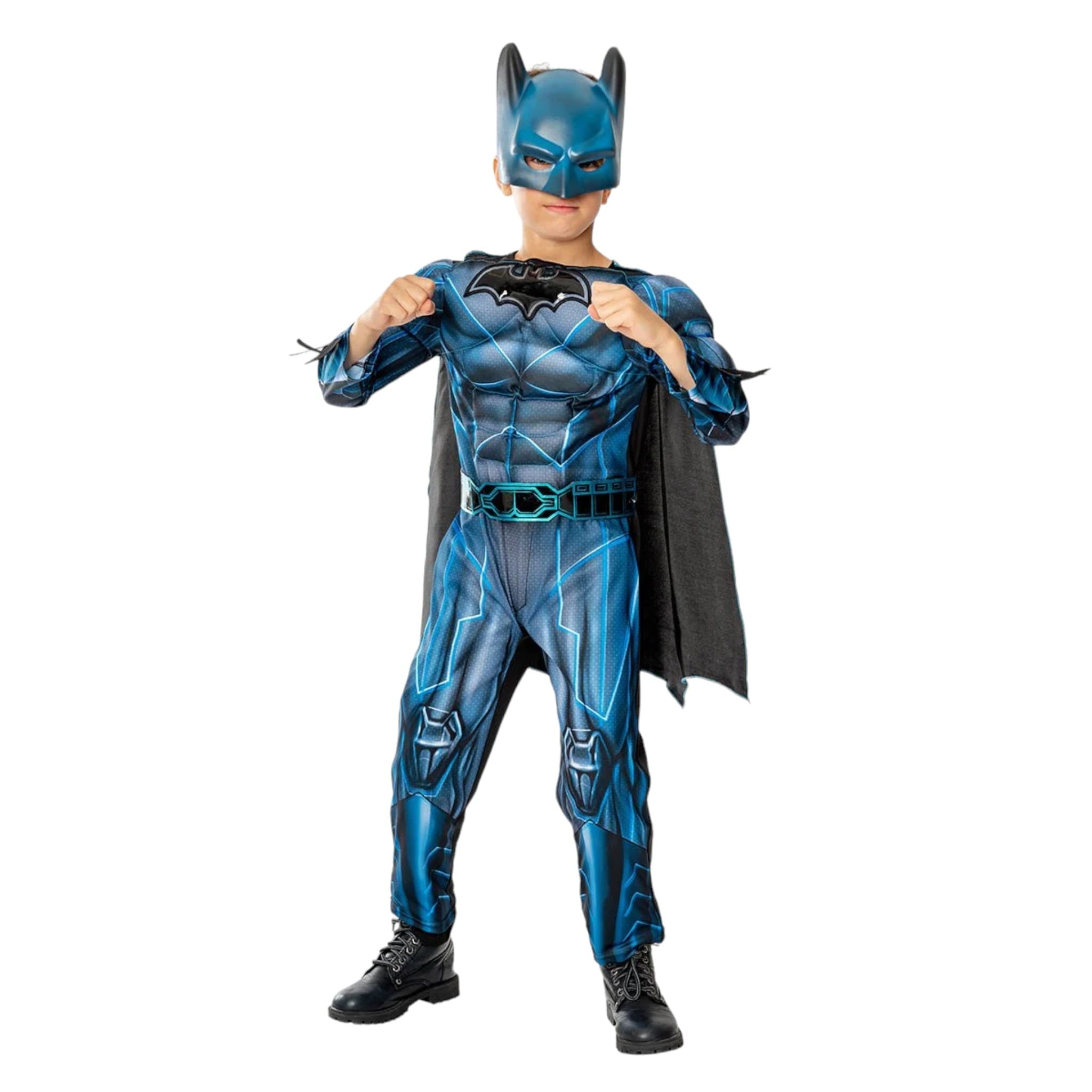 Costume da Batman Bat-Tech Lusso Con Muscoli